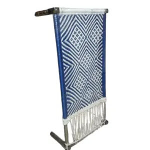 Strong steel frame ✔ Handwoven designer rope pattern