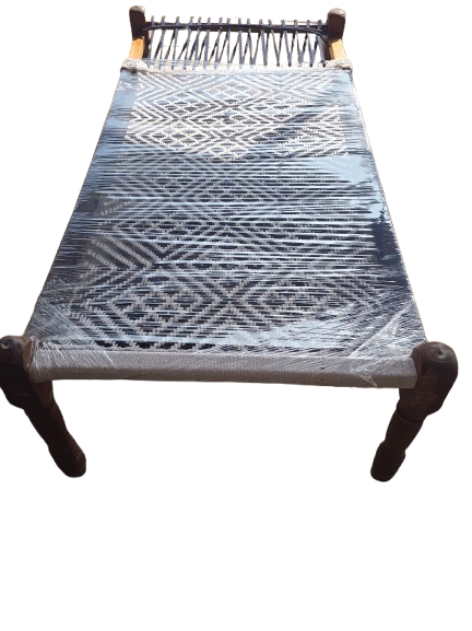 handmade-designer-charpai handmade designer charpai traditional wooden rope bed